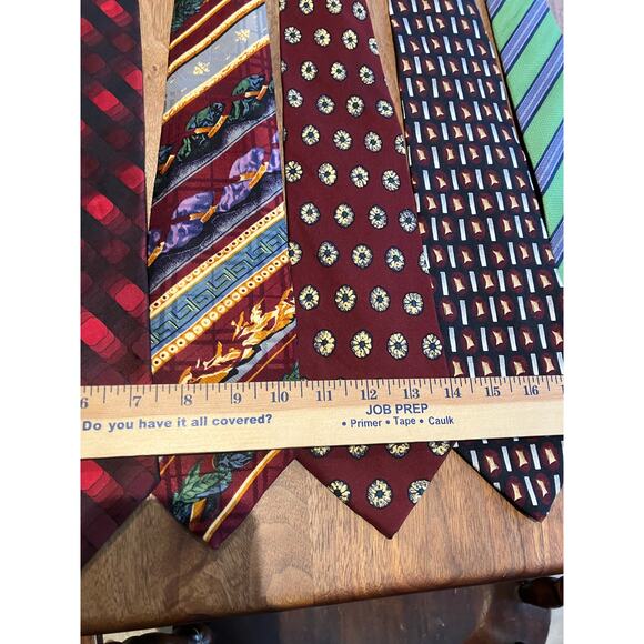 Men's Tie Lot (9)‎ Nautica, Robert Talbots, Carlos D, Gitman Bros, Silk, Multi - Picture 7 of 13